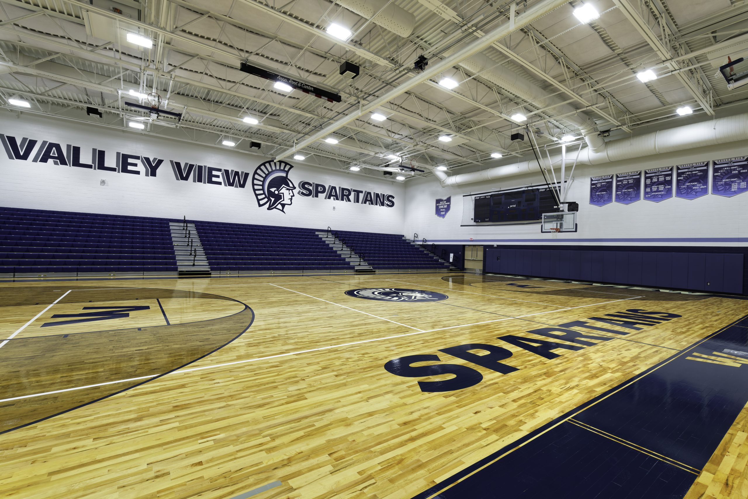 Resilient Athletic Flooring | Valleyview High School