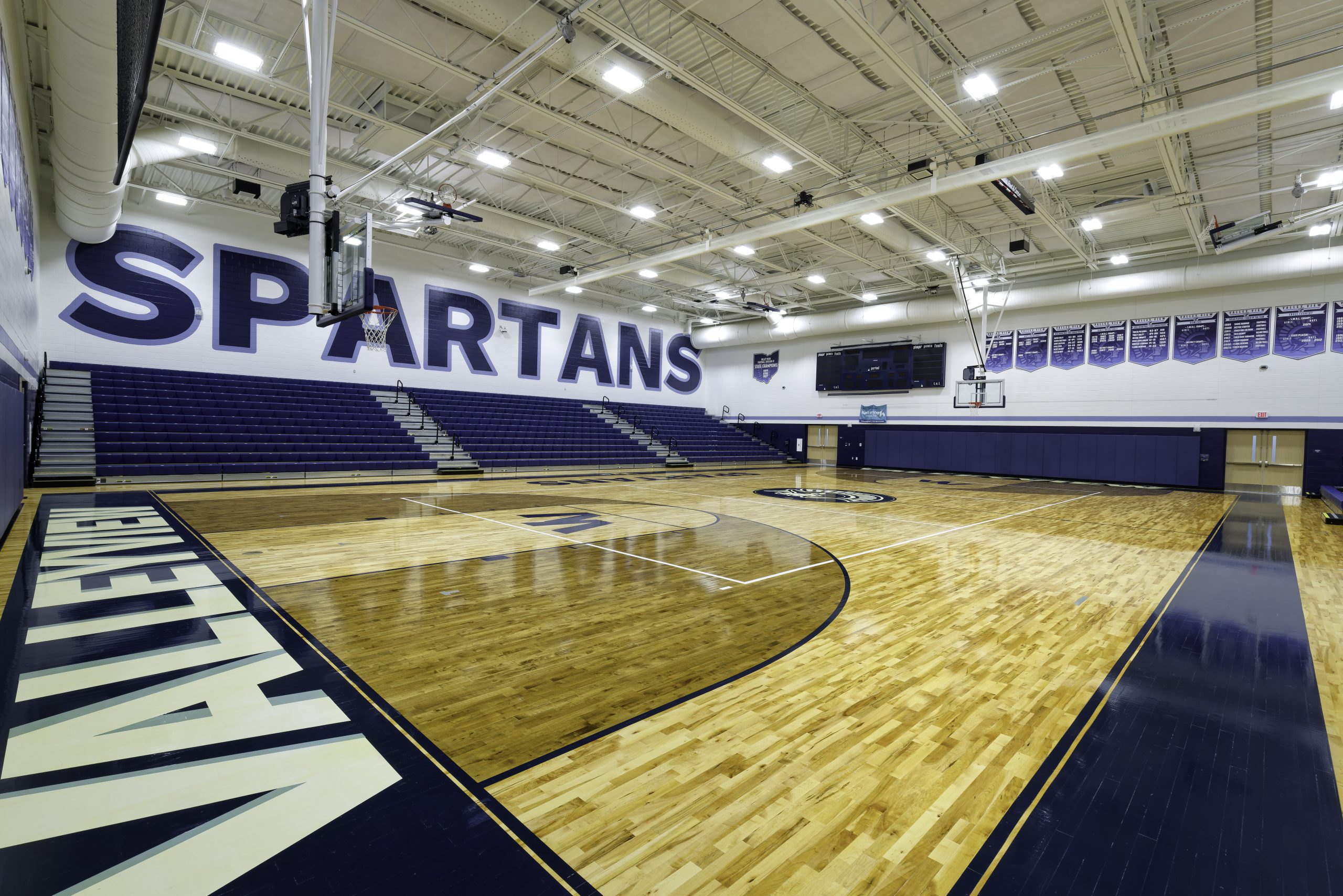 Resilient Athletic Flooring | Valleyview High School