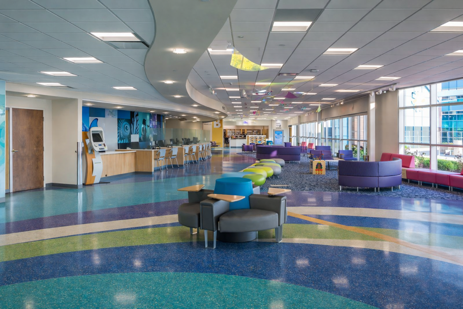 Healthcare Flooring Sitting Area